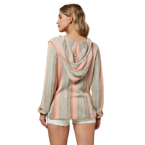 O'Neill Campfire Pullover Sweater Mermaid Women’s Size Medium - Picture 9 of 10